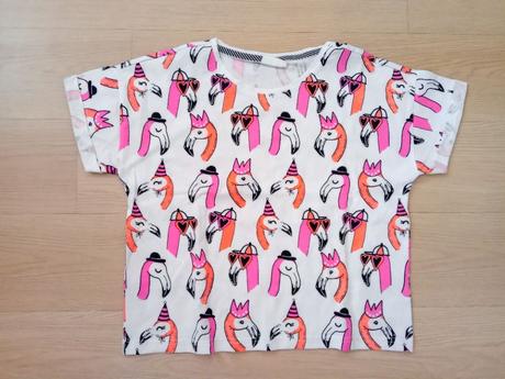 Crop top plameňáci, coccodrillo,152