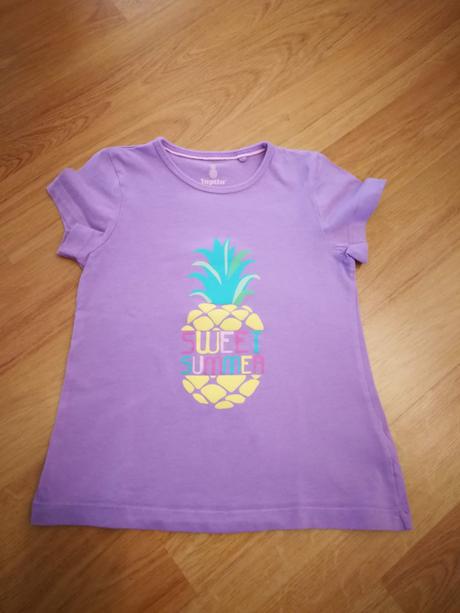 Tričko "sweet summer" fialové,  v. 110-116, lupilu,110