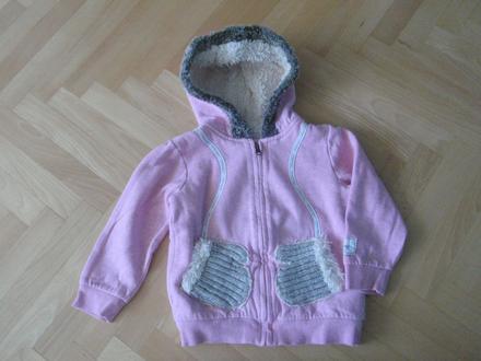 Mikina- chlupatka, 110