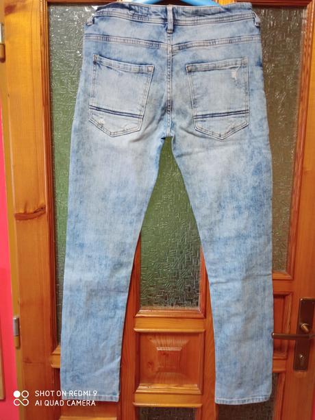 Pružné rifle zn.denim 1982, denim,l