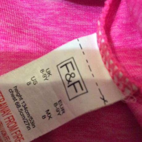 Neon sportovní tričko, f&f,134