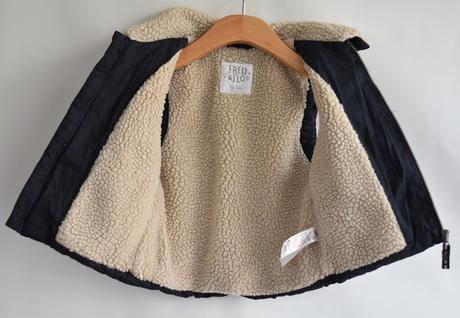 Zateplená vesta vel. 12 - 18m, f&f,86