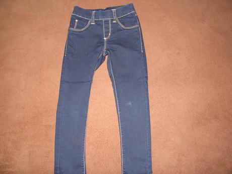 Dívčí slim rifle / džíny zn. dopodopo vel.110/116, dopodopo,110
