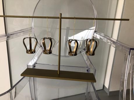 Stojan+4korunky dekorace pro tvoření advent vánoc, 