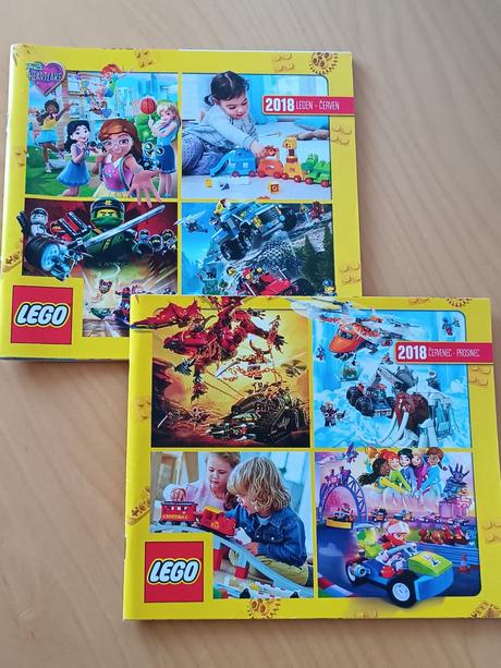 2x lego katalog 2018,