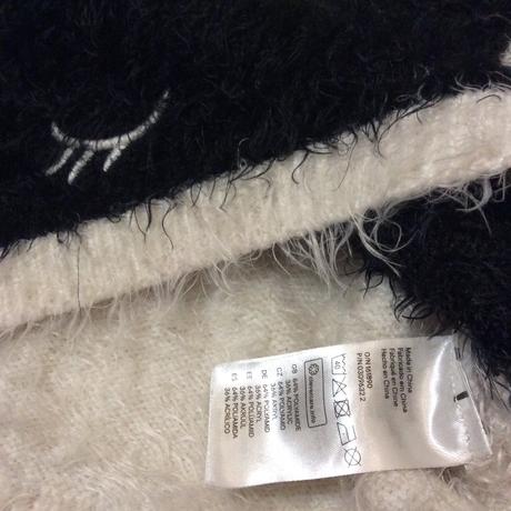 Chlupatý svetr ,,zajíček", h&m,98