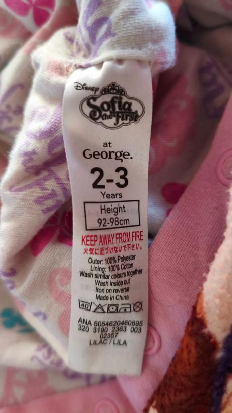 Overal fleece dívčí sofia 92/98, george,92