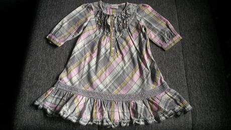 Kárované šaty next vel. 98, next,98