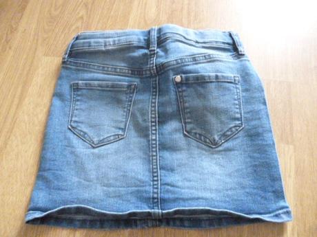 Elastická riflová sukně 6-7, denim,122