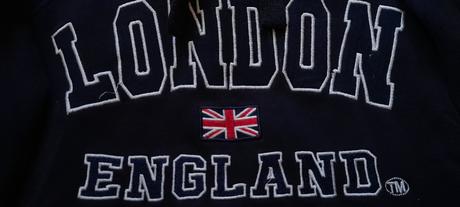 London england mikina s kapucí, m