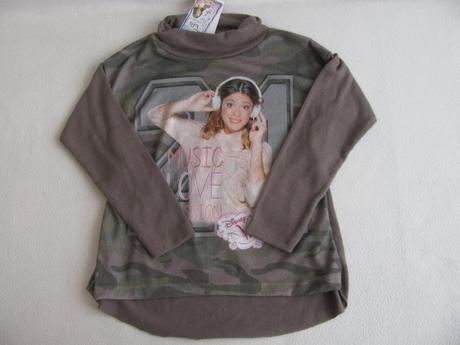 Dívčí rolák, halenka-violetta, disney,140