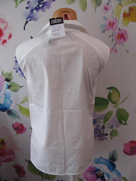 Dámská bílá plátěná halenka armadio, 40