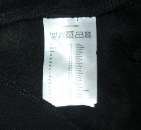 Černá mikinová vesta takko fashion, takko,s