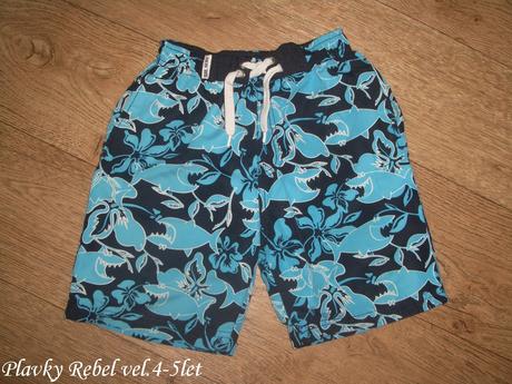 Plavky rebel vel.4-5let, rebel,110
