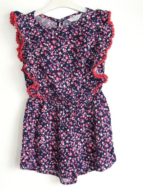 P413 letní dívčí overal vel. 6-7 let, primark,122