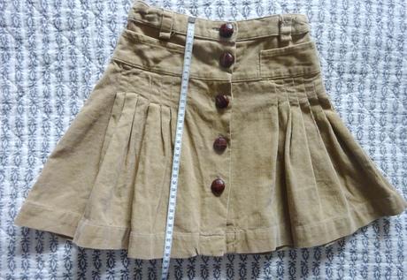 Manšestrová sukně, zara,116