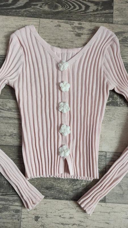 Svetřík lehký do pasu dívčí 152-158/164, 152 / 158 / 164