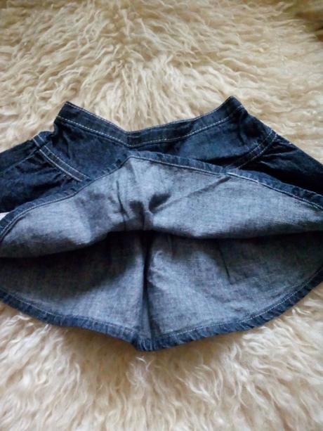 Riflová sukýnka zn.f&f,vel.74, f&f,74