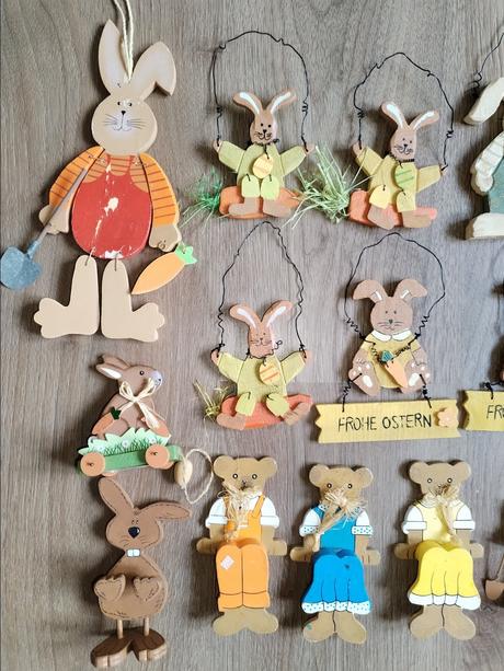 Velikonoční dřevěné dekorace, 