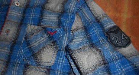 Košile s kapucí a rool-up rukávem chlapec, cherokee,140