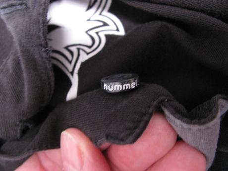 Pánské černé bavlněné polo tričko, hummel,l