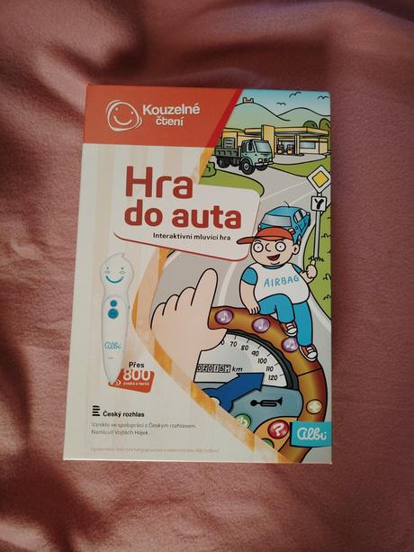 Kouzelné čtení - hra do auta,