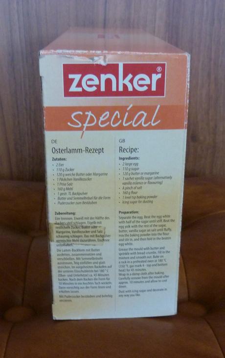 Beránek - pečící forma zn. zenker,