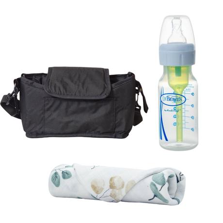 Set mamaleto organizér, anti-colic láhev a plenka, dr. brown's
