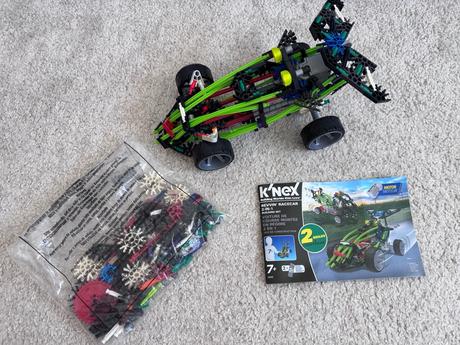 Stavebnice knex závodní auto revvin 2 v 1, 