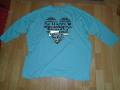 Tričko srdce vel 2xl maxi nebo oversize, xl / xxl / xxxl