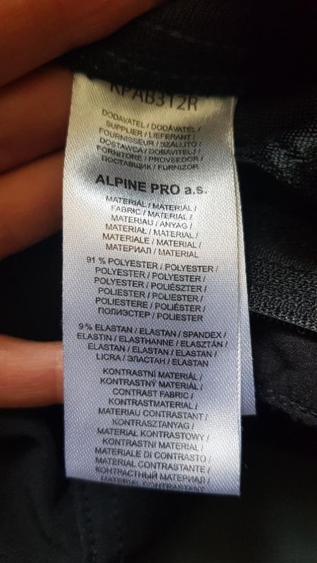 Sofshellové kalhoty, 152/158, alpine pro,152