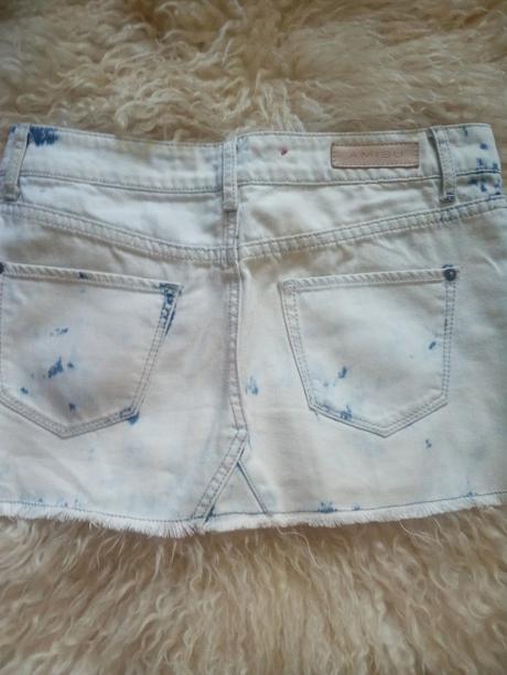 Riflová sukně amisu jeans,vel.xs, amisu,34