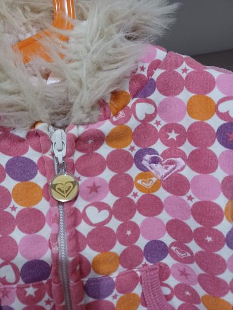 Bundo-mikina roxy 6-12m, roxy,74