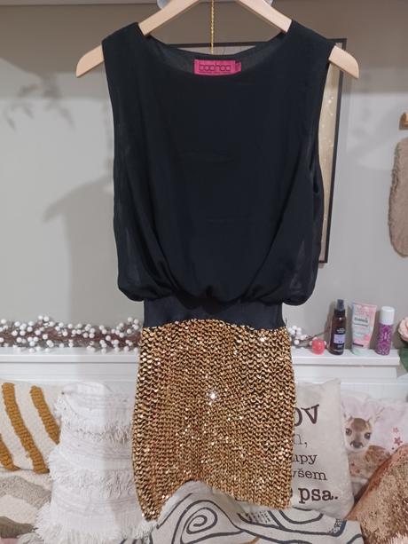 Mini šaty s flitry bohoo 152/158 - xxs-xs, 158