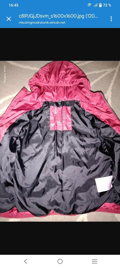 Zimní bunda, c&a,128