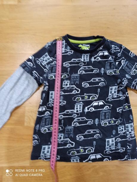 Černé triko vel. 116, f&f,116