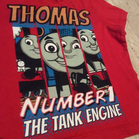 Bavlněné tričko ,,mašinka tomáš", f&f,86