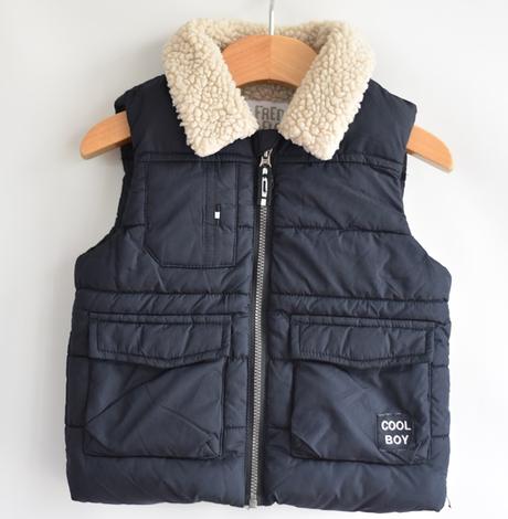 Zateplená vesta vel. 12 - 18m, f&f,86