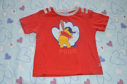 98, 104 bavlněné tričko s medvídkem pů, disney, disney,104