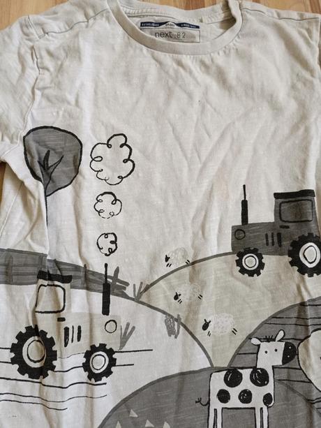 Bílé tričko farma 116 next, next,116