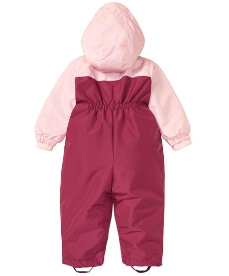 Zimní kombinéza růžová / vínová s fleecem vel. 98, lupilu,98