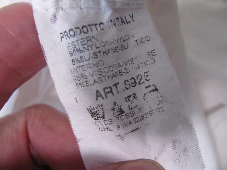 Smetanově bílé krajkové mini šaty, 146
