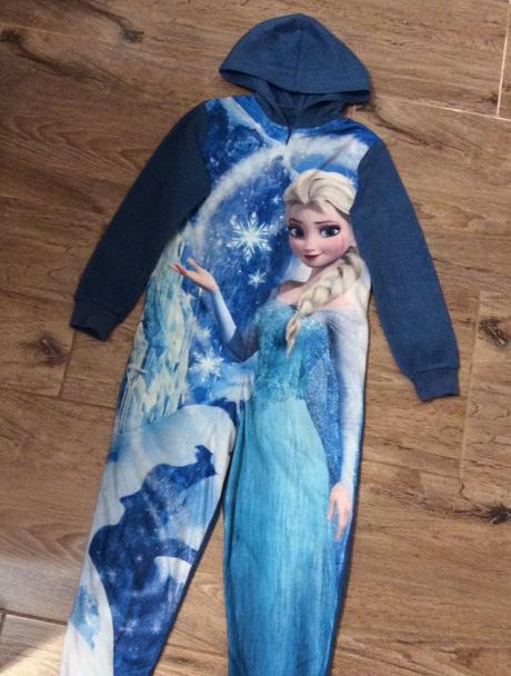 Jemný overal ,,frozen - elsa", marks & spencer,128