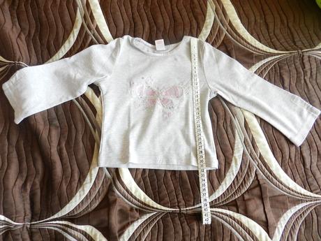 Triko dlouhý rukáv s motýlkem, adams,92