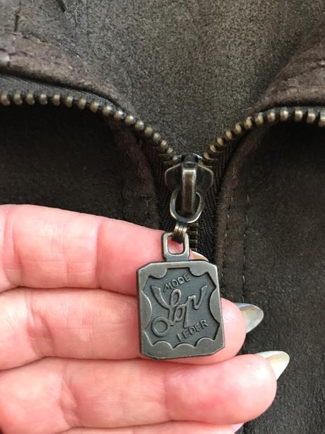 Ob/ kožená bunda - v.s, s