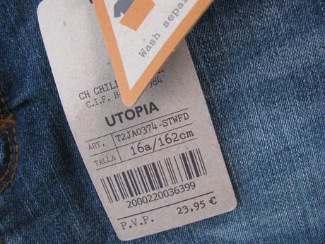 Perfektní džínová elastická minisukně, 44