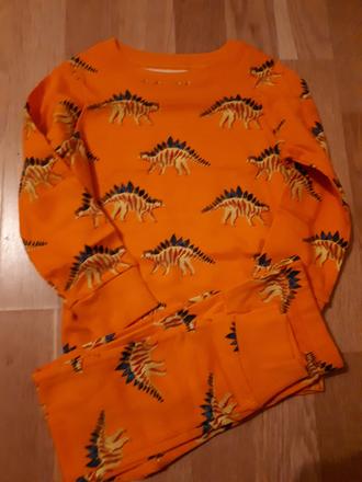 Oranžové pyžamo s dinosaury 98 next, next,98