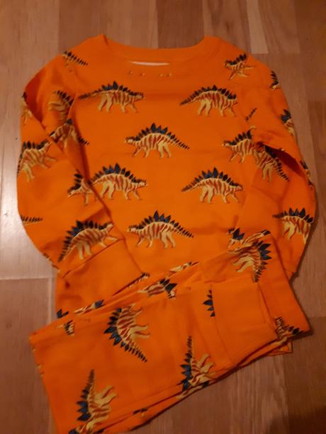 Oranžové pyžamo s dinosaury 98 next, next,98