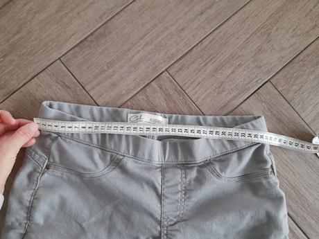 Šedé jegginy zn. clockhouse, vel. 38, clockhouse,38
