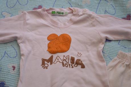 Pyžamo s medvídkem, do školky, frog,92